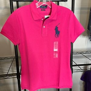 Pink Polo by Ralph Lauren Shirt